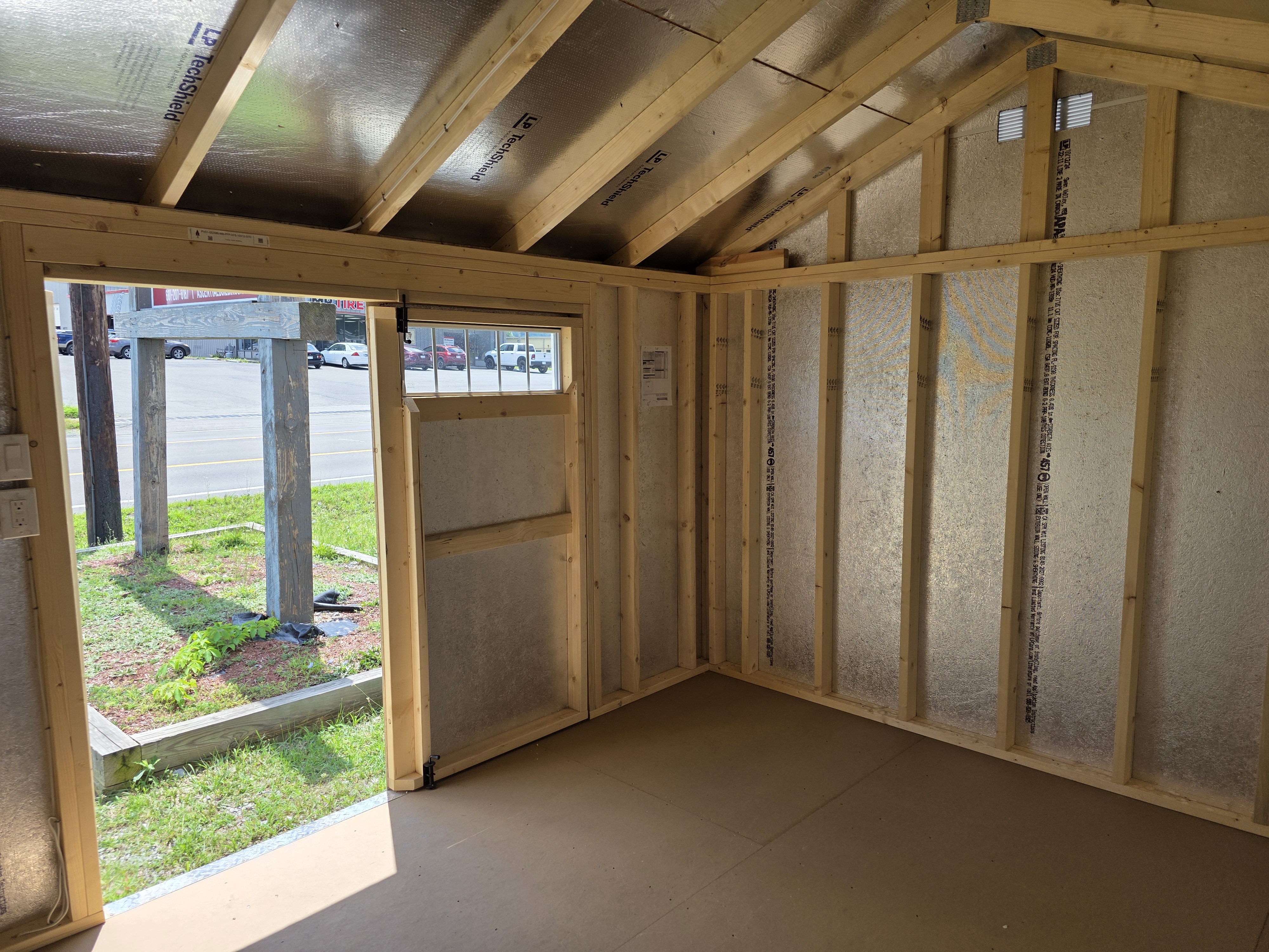 Thumbnail 2 for 10 x 12 A Frame (Low Wall) Shed - Lewisburg, WV